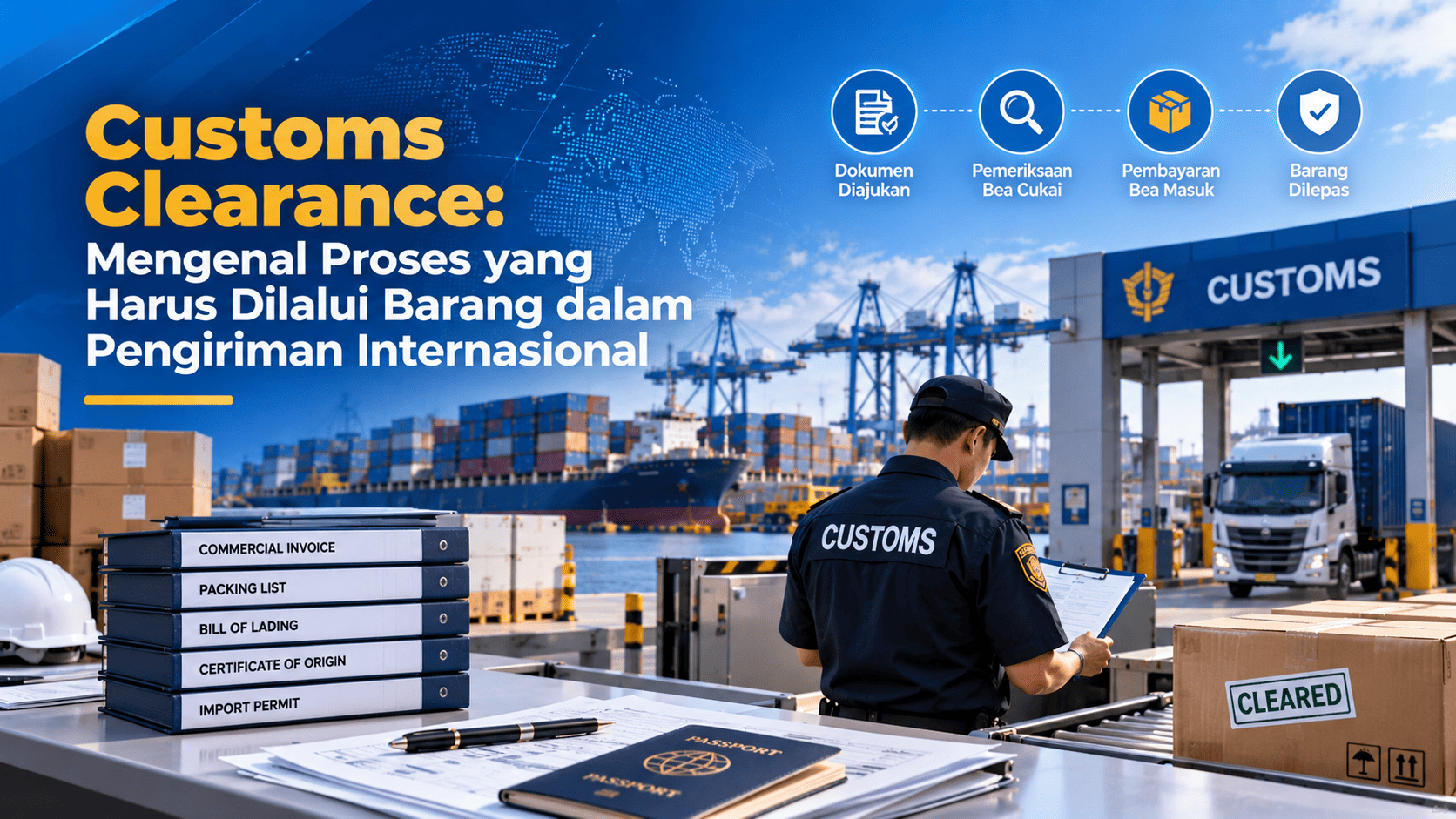 Customs Clearance: Mengenal Proses yang Harus Dilalui Barang dalam Pengiriman Internasional