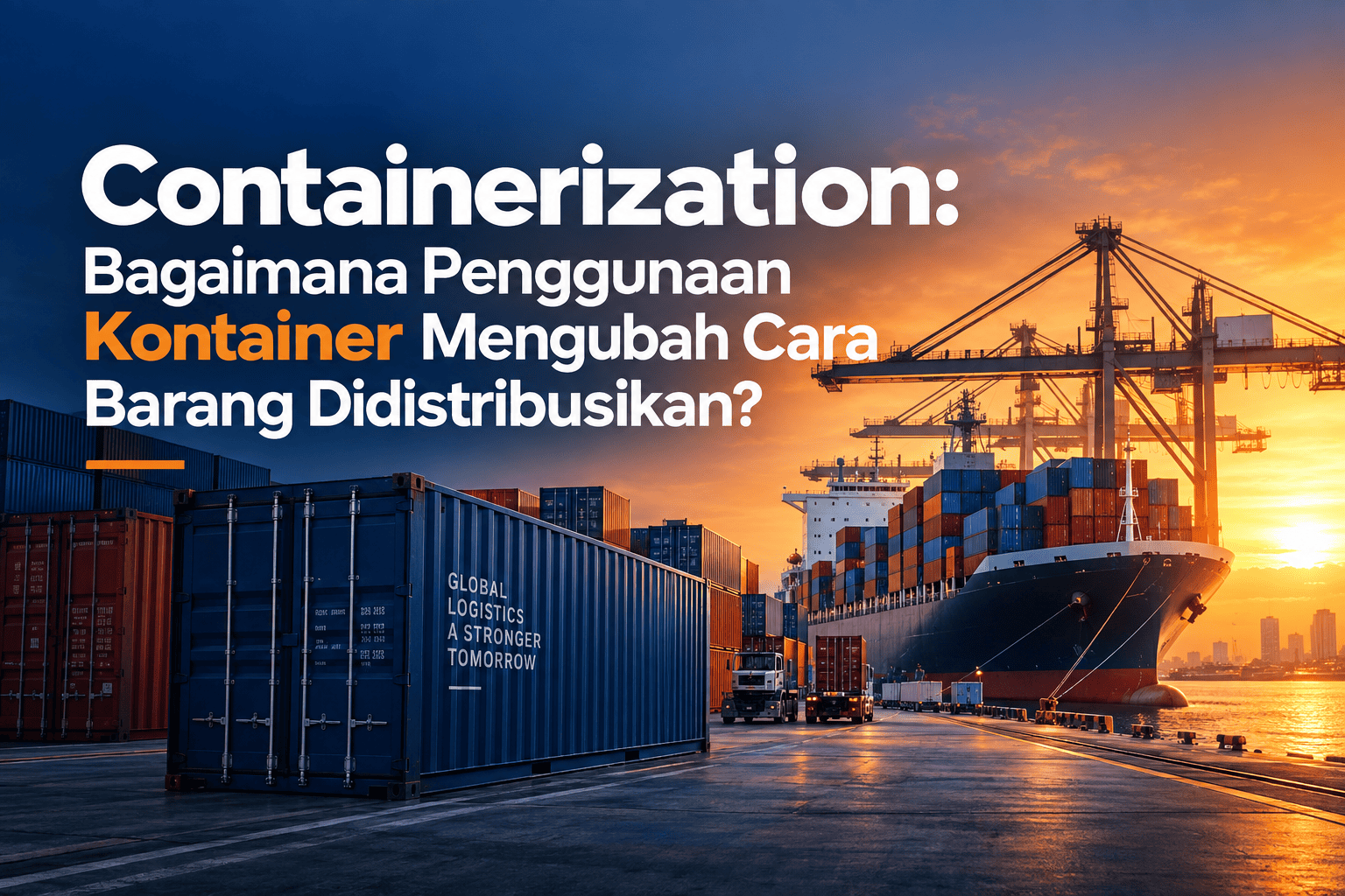 Containerization: Bagaimana Penggunaan Kontainer Mengubah Cara Barang Didistribusikan