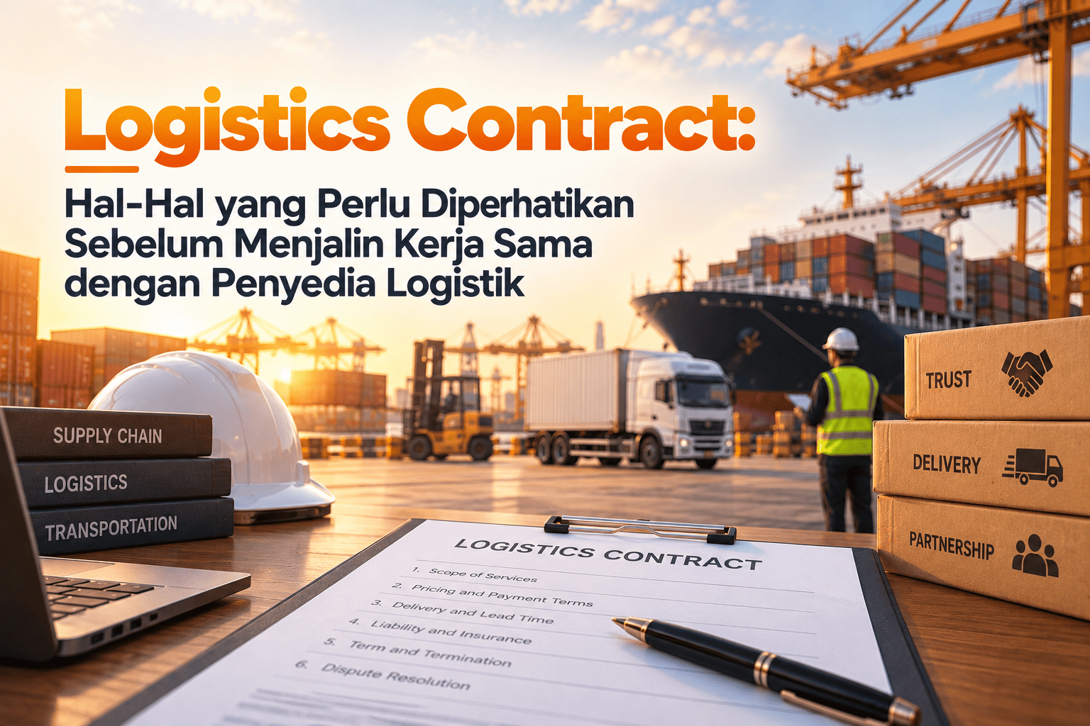 Logistics Contract: Hal-Hal yang Perlu Diperhatikan Sebelum Menjalin Kerja Sama dengan Penyedia Logistik