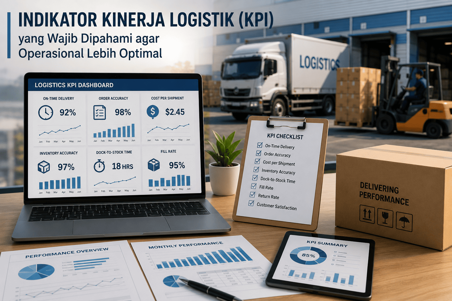 Indikator Kinerja Logistik (KPI) yang Wajib Dipahami agar Operasional Lebih Optimal