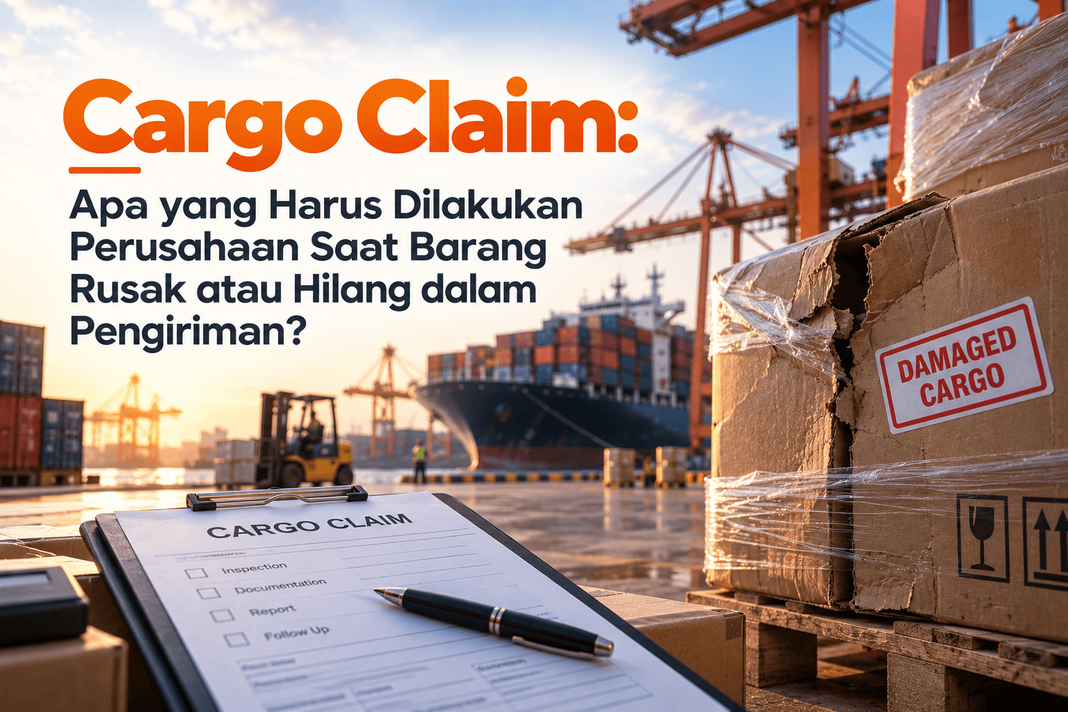 Cargo Claim: Apa yang Harus Dilakukan Perusahaan Saat Barang Rusak atau Hilang dalam Pengiriman?