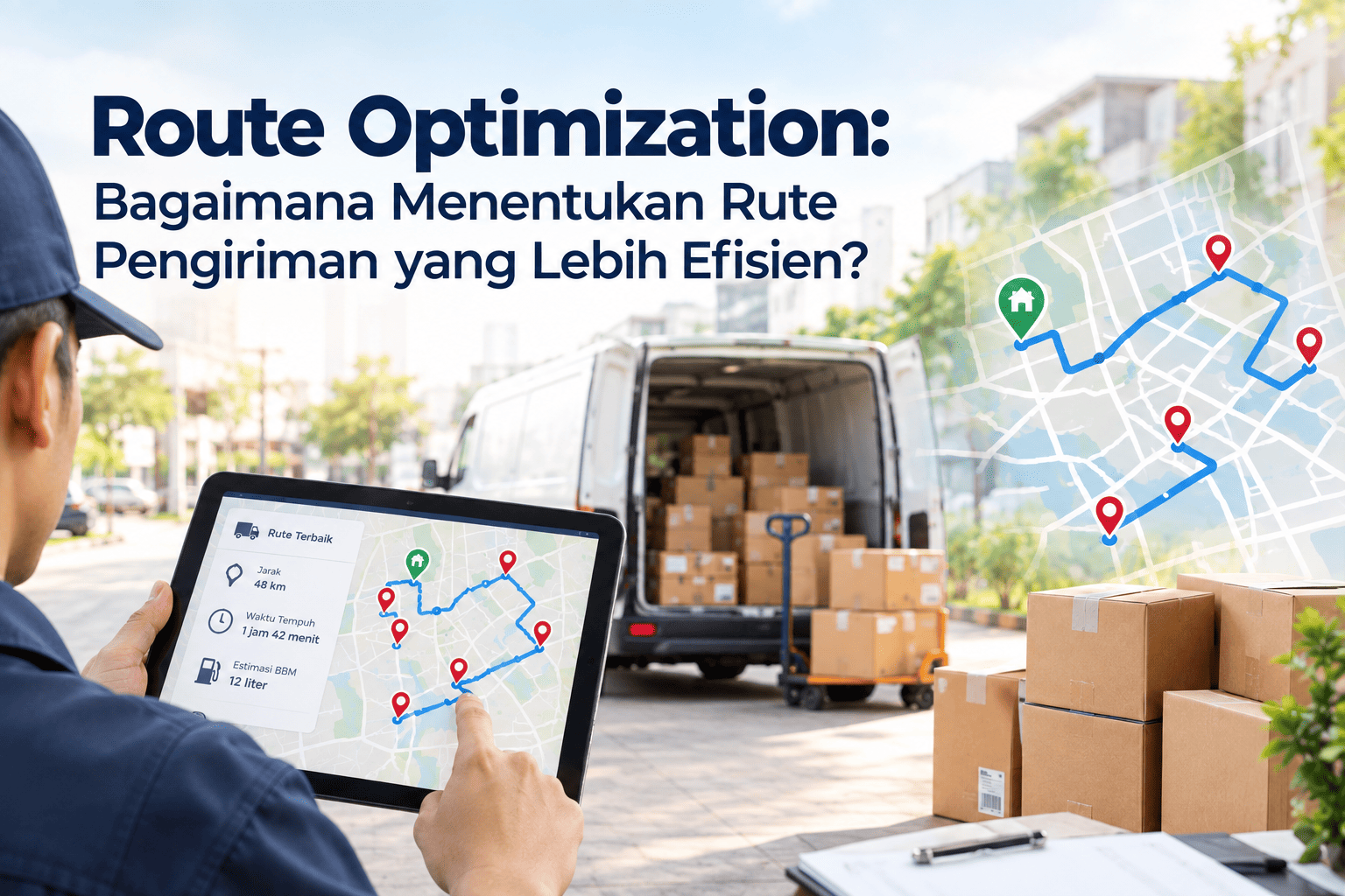 Route Optimization: Bagaimana Menentukan Rute Pengiriman yang Lebih Efisien?