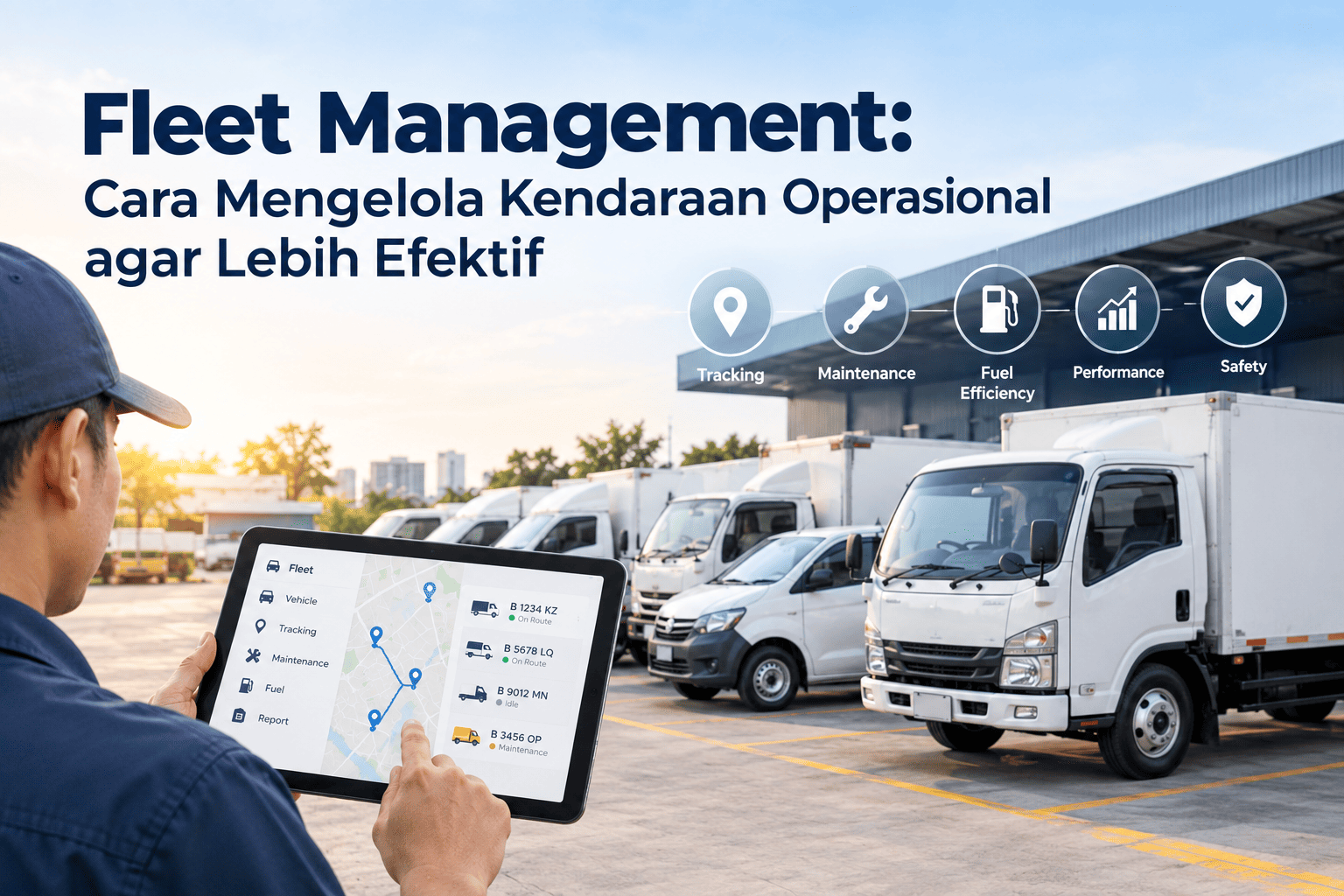 Fleet Management: Cara Mengelola Kendaraan Operasional agar Lebih Efektif